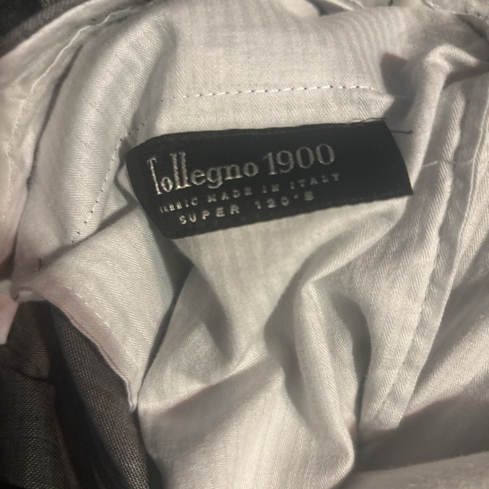 Joseph White and Gray Fabric